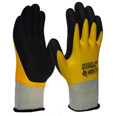 Latex work gloves-code 485+